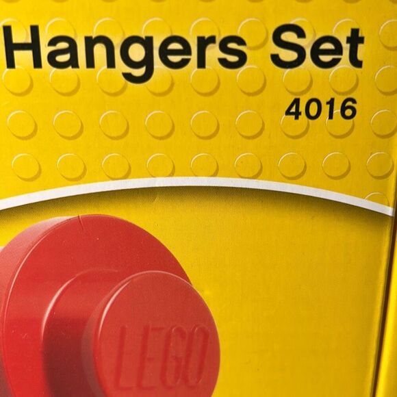LEGO Wall Hangers Set 4016 Red Blue Yellow - Picture 7 of 7